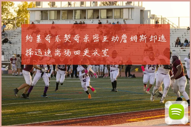 约基奇东契奇亲密互动詹姆斯却选择迅速离场回更衣室